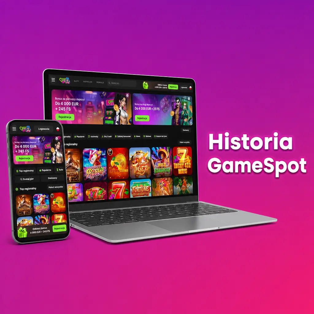 Historia i struktura platformy GameSpot – kasyno online na rynku polskim