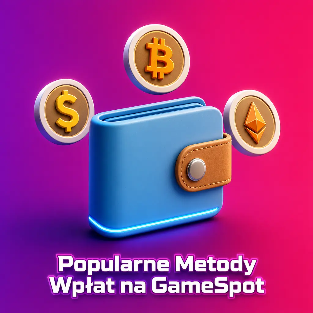 Popularne metody wpłat na GameSpot: BLIK, Visa, Skrill, Neteller, Revolut i kryptowaluty dla graczy z Polski